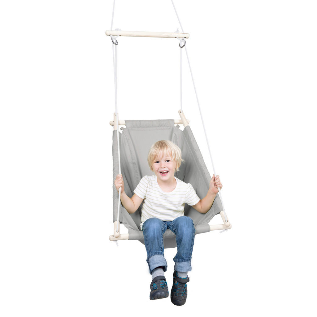Thumbnail - Roba Hängesitz roba, Grau, Taupe, Textil, 61x28x76 cm, Kinder- & Jugendzimmer, Kindermöbel, Kindersitzmöbel & -tische, K...