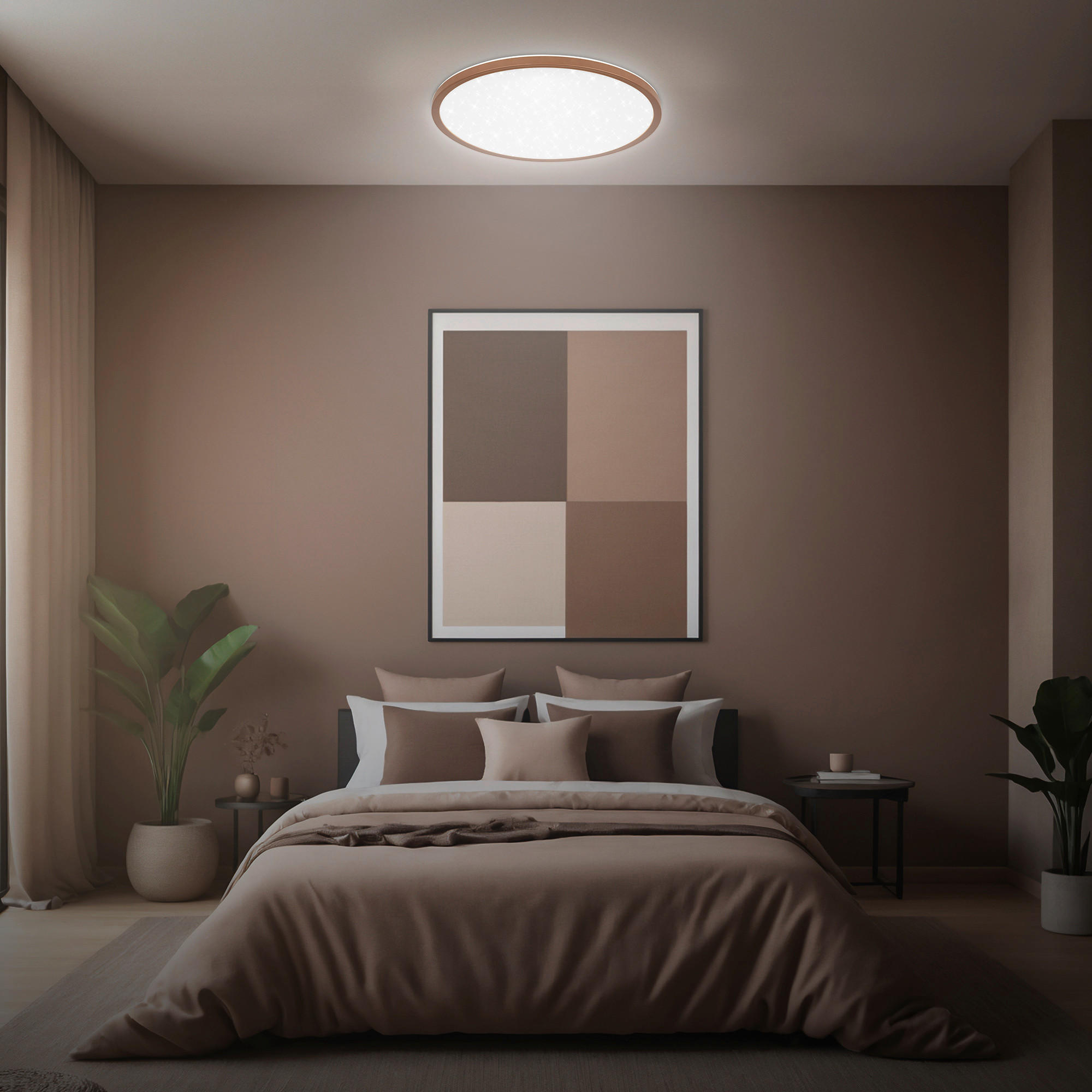 LED-PANEEL  - Mokka, Basics, Kunststoff (37,5/4,5cm)