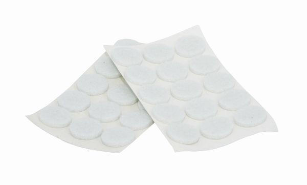 MÖBELTASSAR  per  m² - vit, Basics, textil (1,6cm)
