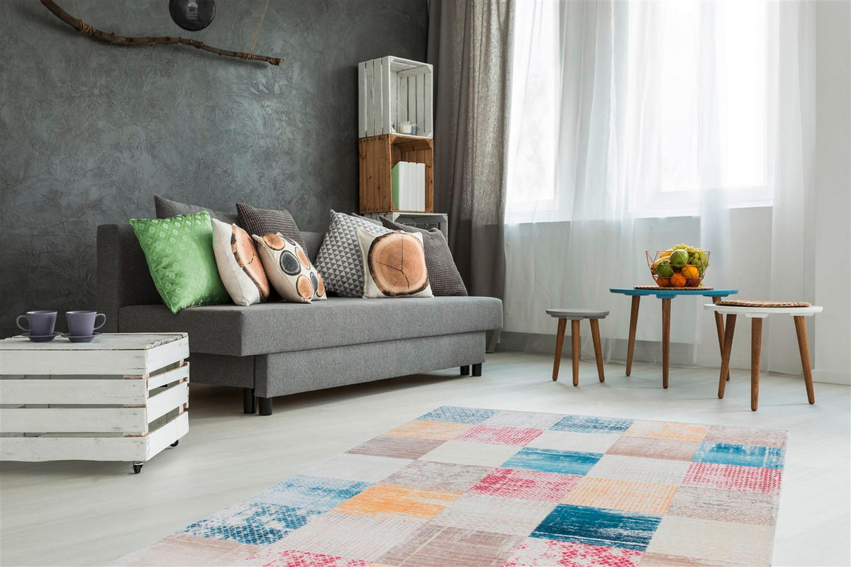 FLACHWEBETEPPICH 160/230 cm Multicolor  - Multicolor, Design, Textil (160/230cm) - Novel
