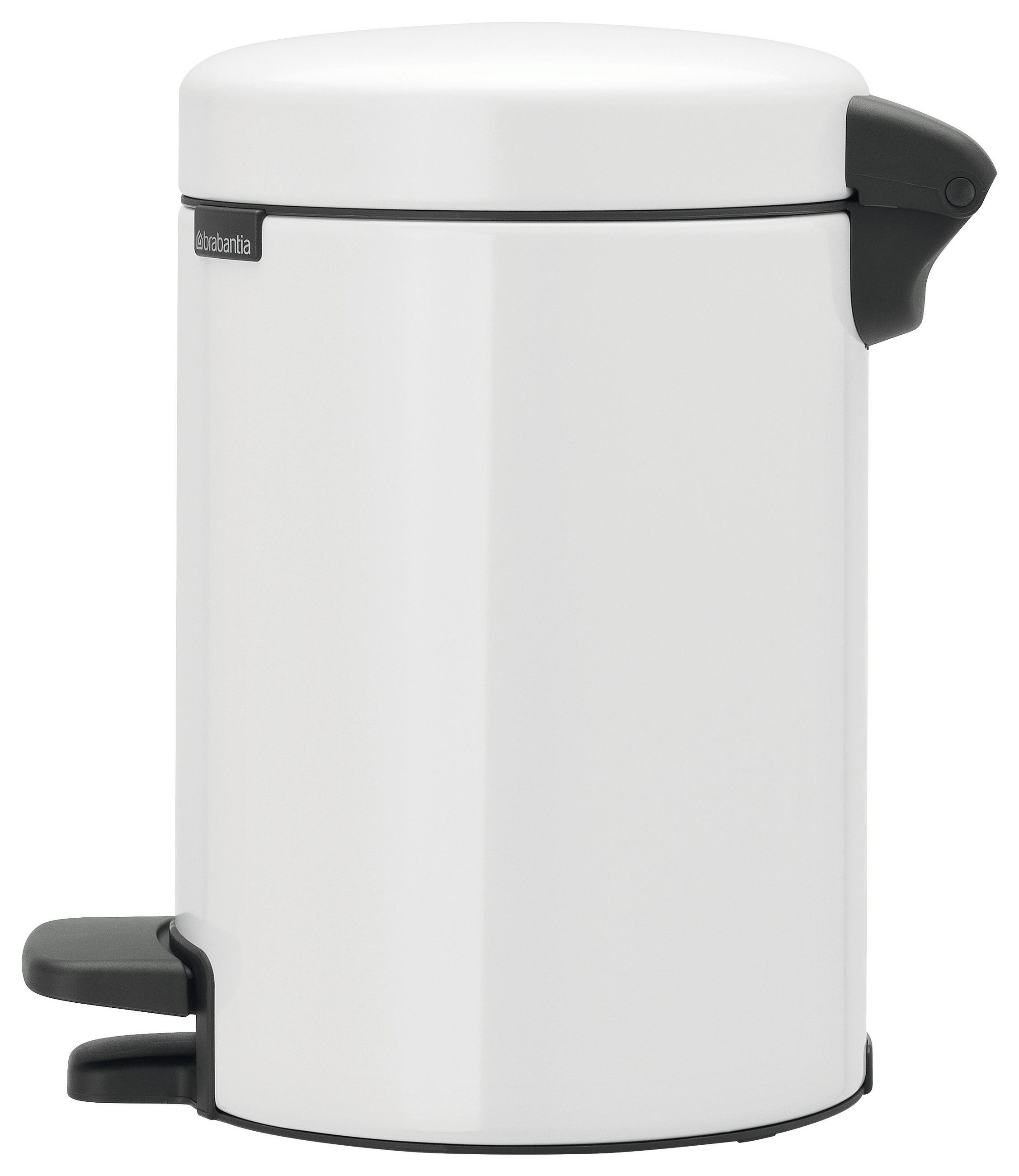 BILLENŐFEDELES SZEMETESVÖDÖR 3 l  - fehér, Basics, fém (3l) - Brabantia