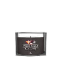 SVÍČKA VE SKLE kokos - černá, Basics, přírodní materiály (5.5/4.5/5.5cm) - Yankee Candle