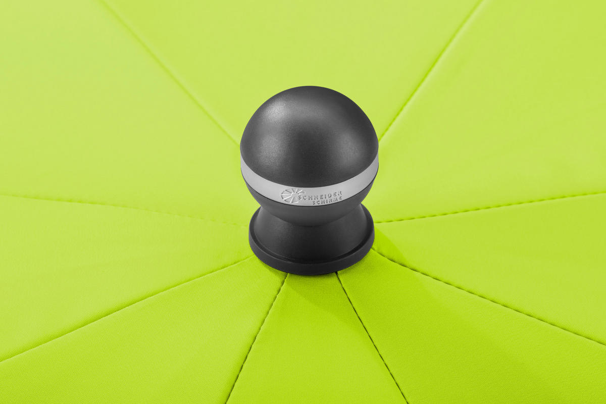 SONNENSCHIRM   - Silberfarben/Hellgrün, Basics, Textil/Metall (220/231/220cm) - Schneider