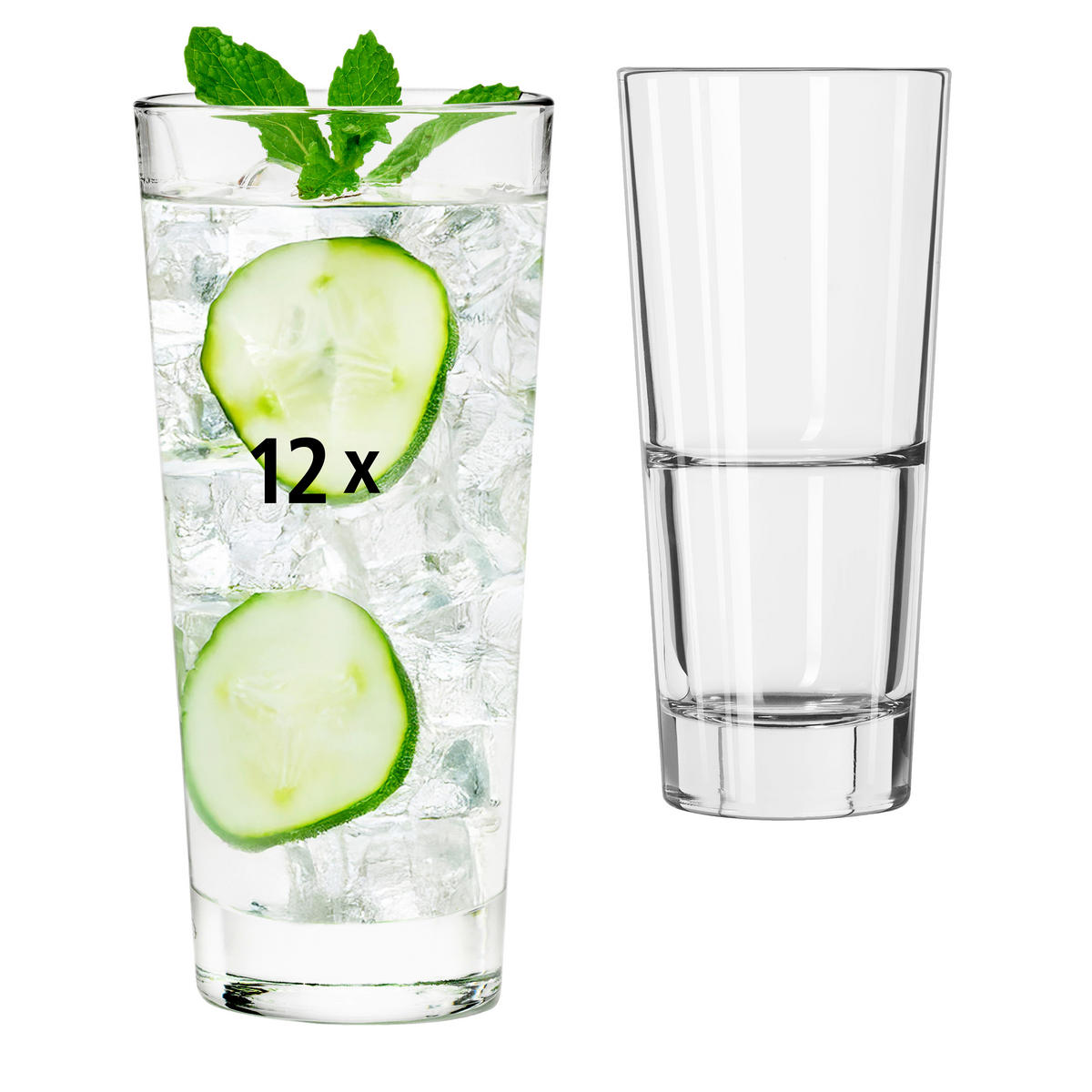 GLÄSERSET ENDEAVOR  12-teilig  - Klar, Basics, Glas (8,5/16cm)