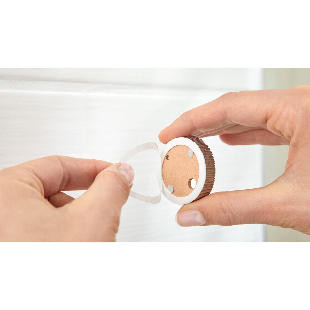 TOILETTENPAPIERHALTER - Chromfarben, Basics, Metall (14,5/13/5,4cm) - Tesa