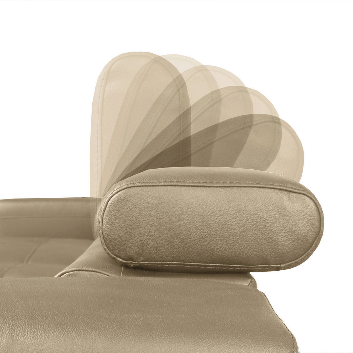 ECKSOFA Hellgrau Echtleder Lederlook  - Hellgrau/Schwarz, Design, Leder/Textil (173/247cm) - Livetastic