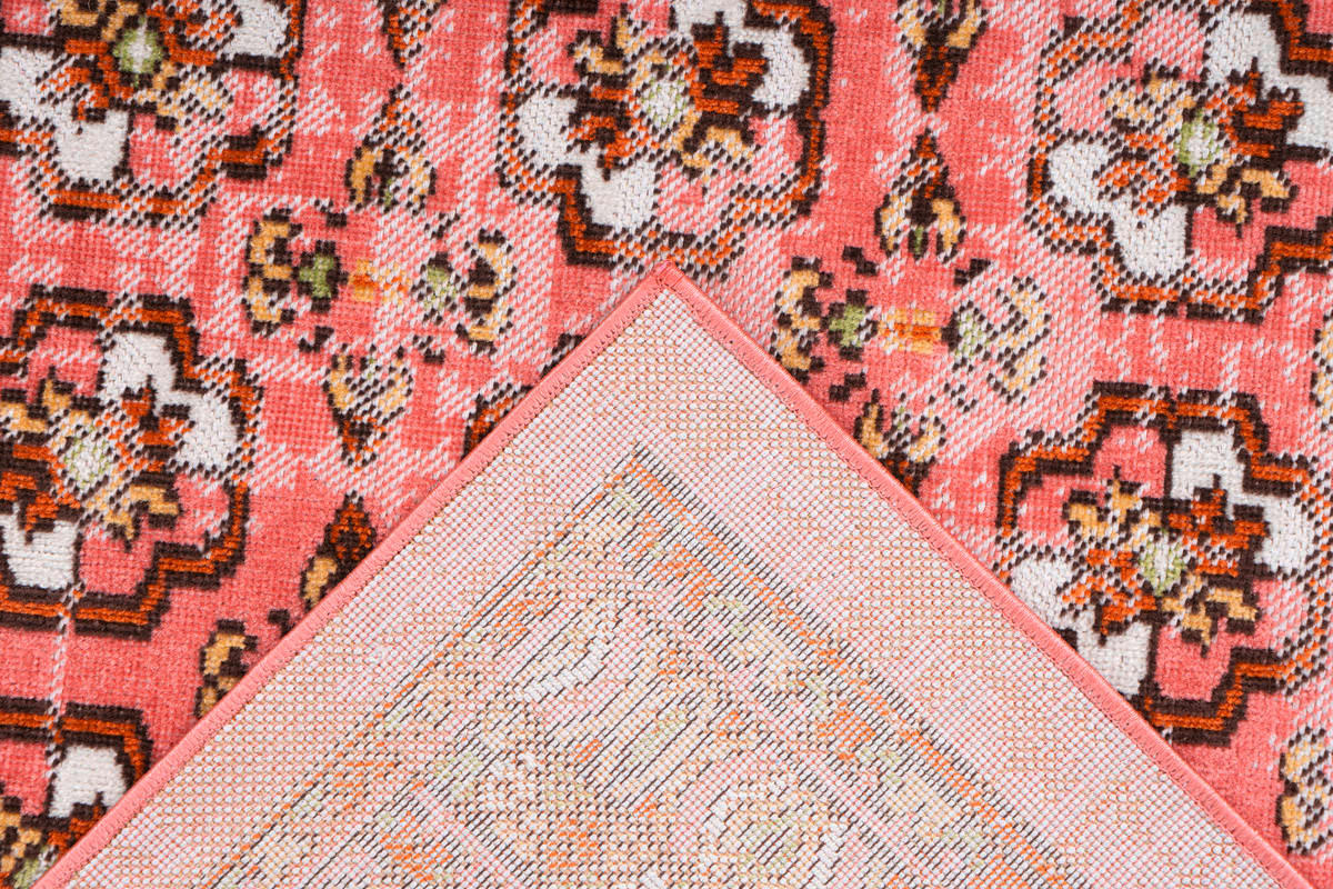 VINTAGE-TEPPICH 200/290 cm Ariya Rot  - Rot, Trend, Textil (200/290cm) - Kayoom