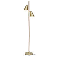 STEHLEUCHTE Bremen 25/162 cm   - Goldfarben, Basics, Metall (25/162cm) - It's about Romi