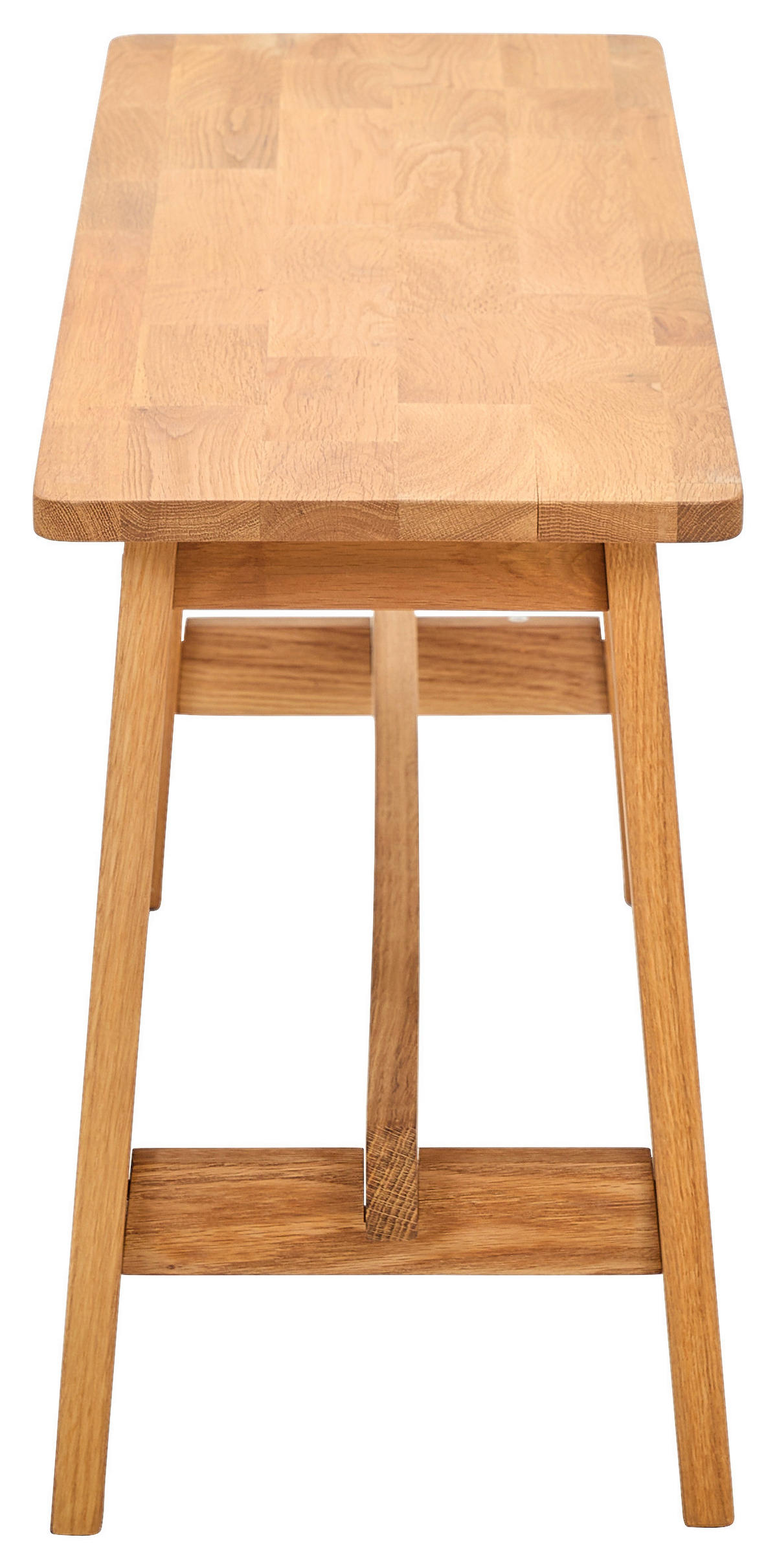 SITZBANK Eichefarben Eiche massiv  - Eichefarben, Design, Holz (100/45/29cm) - MID.YOU