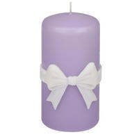 STUMPENKERZE  - Lila, LIFESTYLE, Paraffin (5,7/11,0cm) - Steinhart
