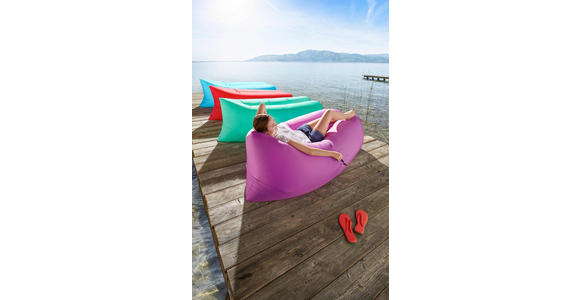 RELAX LOUNGE - Hellblau, Trend, Kunststoff (70/250cm) - Boxxx
