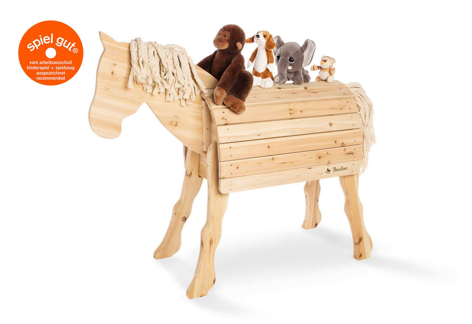 KLETTERGERÜST - Naturfarben, Basics, Holzwerkstoff (134/50/110cm) - Pinolino