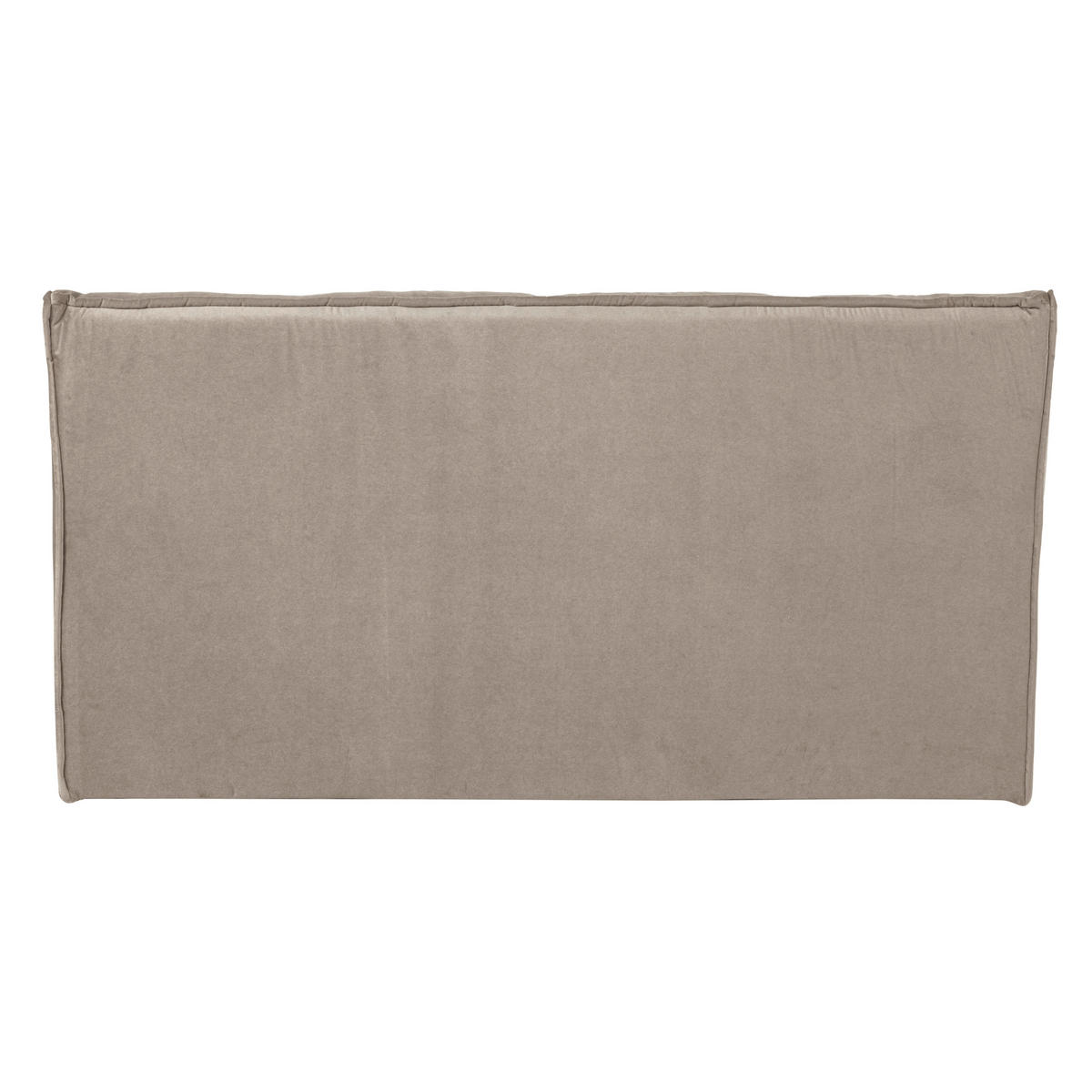 SITZBANK 164/86/75 cm Samt Taupe Kunststoff  - Taupe/Schwarz, MODERN, Kunststoff/Textil (164/86/75cm) - Livetastic