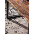 ESSTISCH in Holz 180/90/76 cm  - Schwarz/Naturfarben, Trend, Holz/Metall (180/90/76cm) - Landscape