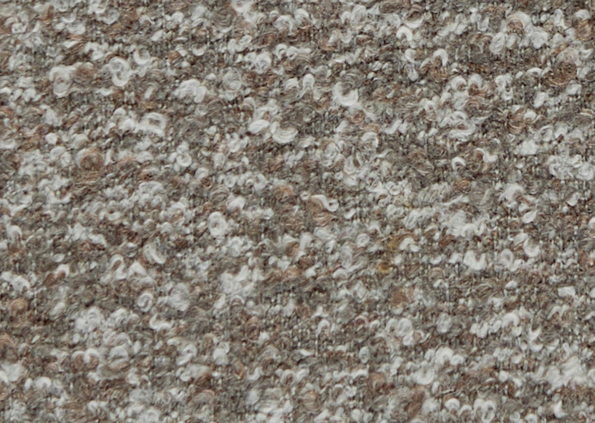 SESSEL in Bouclé Graubraun  - Graubraun/Schwarz, Design, Textil/Metall (80/78/80cm) - Stylife