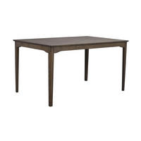 MATBORD mörkbrun  utdragbar, finns i olika storlekar, finns i olika trädekorer  - mörkbrun, Design, trä (140/90/75cm) - Rowico