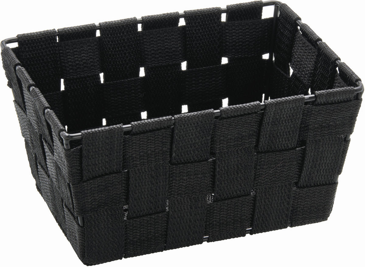 KORB - Schwarz, Basics, Kunststoff (19/9/14cm) - Wenko