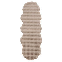 UMĚLÁ KOŽEŠINA, 55/160 cm, béžová - béžová, Basics, textil/kůže (55/160cm)