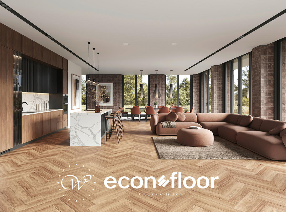 3149H-55 OAK NEW JERSEY Econfloor LA BOHEME 55 COUNTRY WOOD  per  m² - Naturfarben, Basics, Kunststoff/Stein (61/12,6/0,57cm)