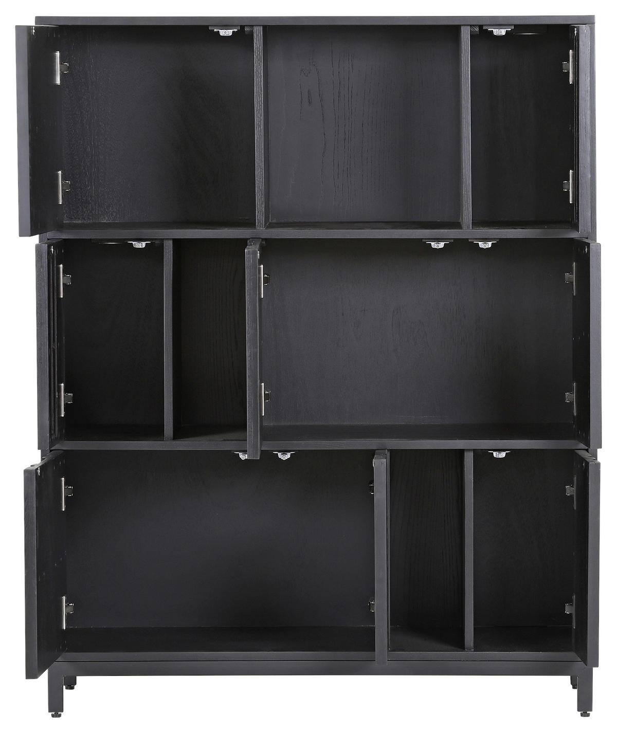 HIGHBOARD  in 108/135/40 cm  - Schwarz, Design, Holz/Holzwerkstoff (108/135/40cm) - Landscape