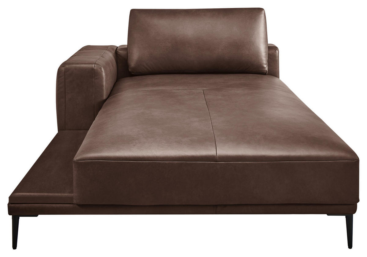 LIEGE Echtleder Braun  - Schwarz/Braun, Design, Leder (225/85/141cm) - Belluti