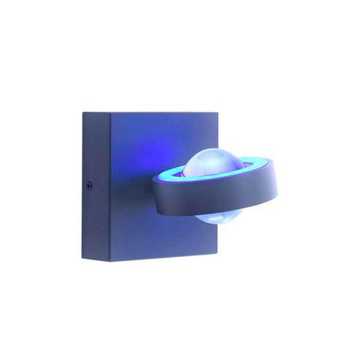 LED-WANDLEUCHTE 15,7/13/13 cm    - Anthrazit, Design, Metall (15,7/13/13cm) - Paul Neuhaus
