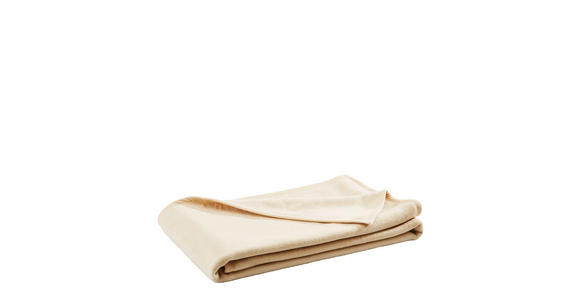 PLAID Melanie 150/200 cm  - Creme, Basics, Textil (150/200cm) - Novel