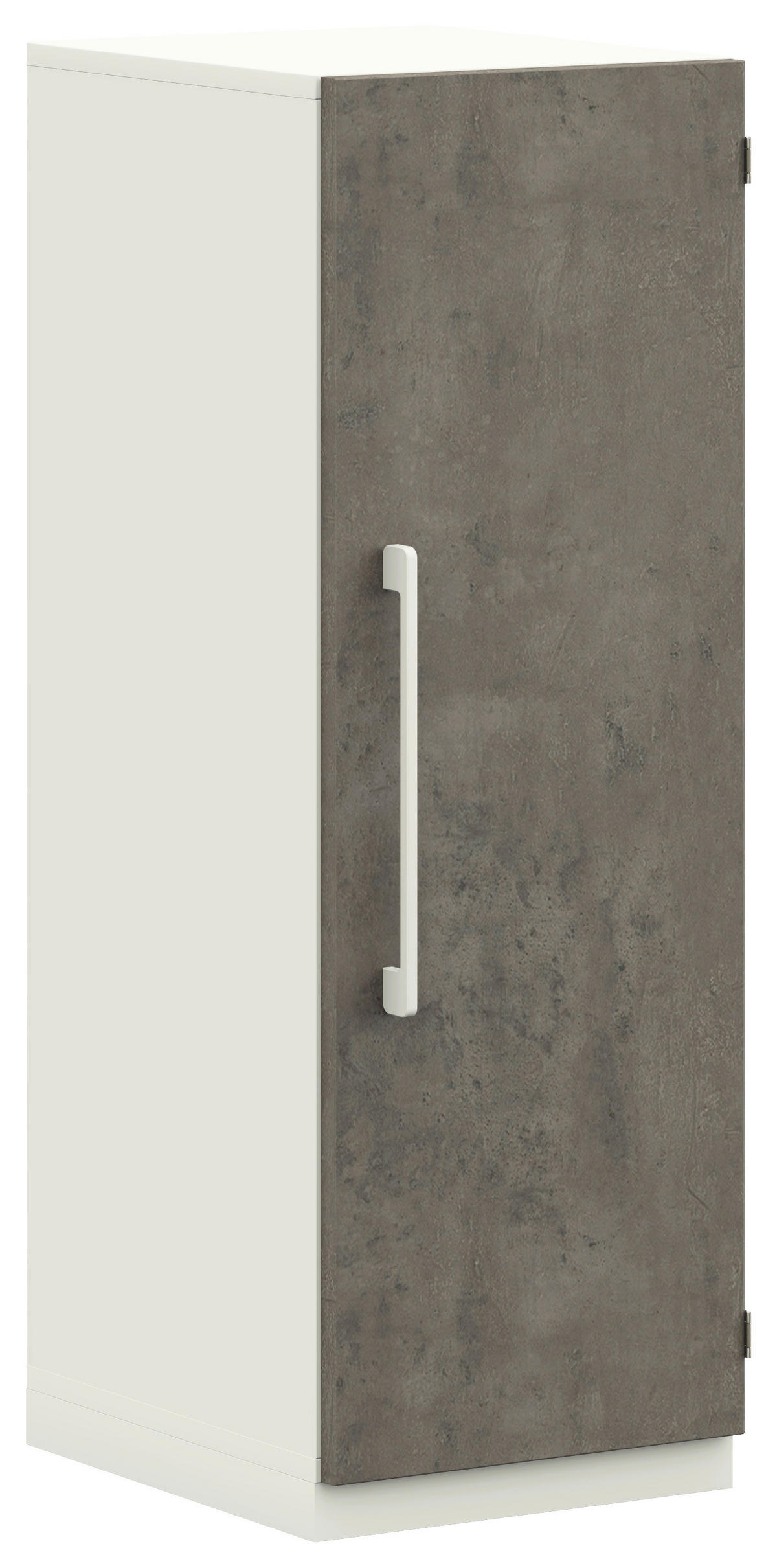 KOMMODE  in 40/112,5/41,9 cm  - Weiß, Design, Holzwerkstoff/Metall (40/112,5/41,9cm) - Moderano