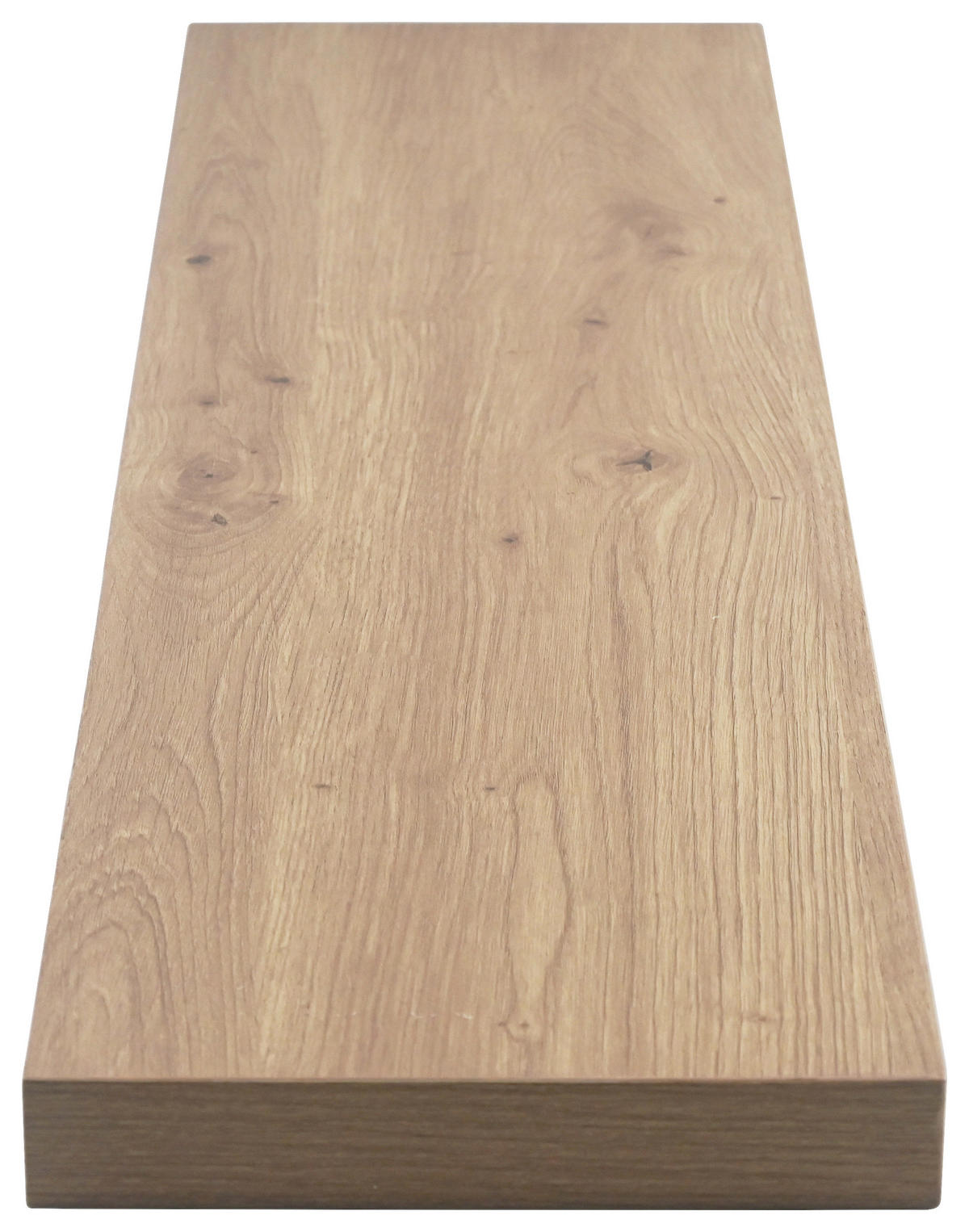 FALIPOLC 90/3,8/23,5 cm tölgyfa színű  - tölgyfa színű, Basics, faalapú anyag (90/3,8/23,5cm) - Boxxx