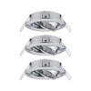 DECKENLEUCHTE 8,4 cm  - Chromfarben/Alufarben, Basics, Metall (8,4cm) - Paulmann