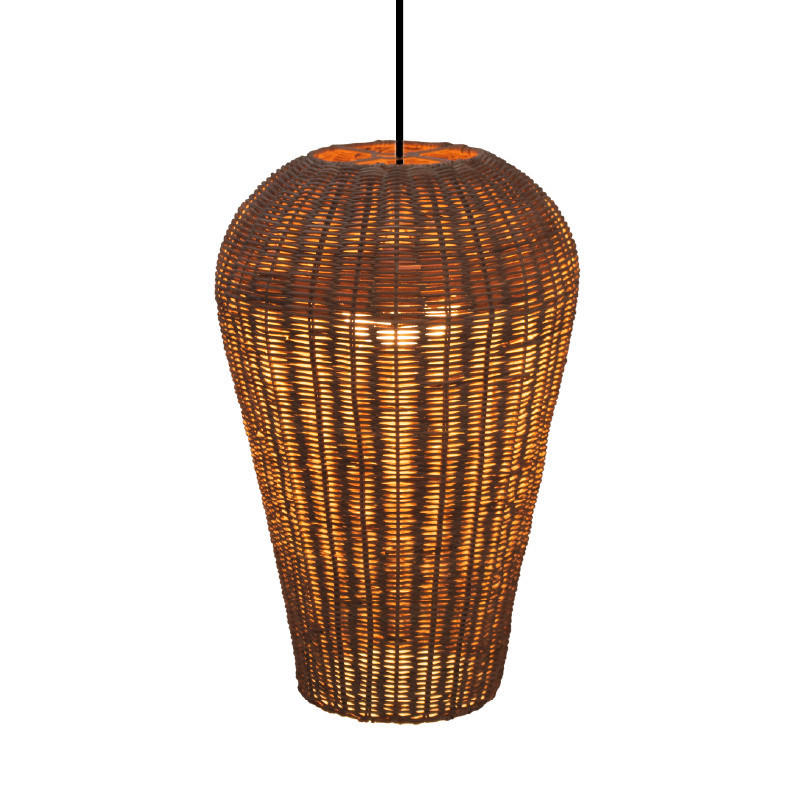 AUßENHÄNGELEUCHTE 31/49/31 cm   - Naturfarben, Natur, Naturmaterialien (31/49/31cm) - New Garden