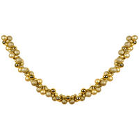 GIRLANDE Kunststoff  - Goldfarben, Basics, Kunststoff (180cm) - X-Mas