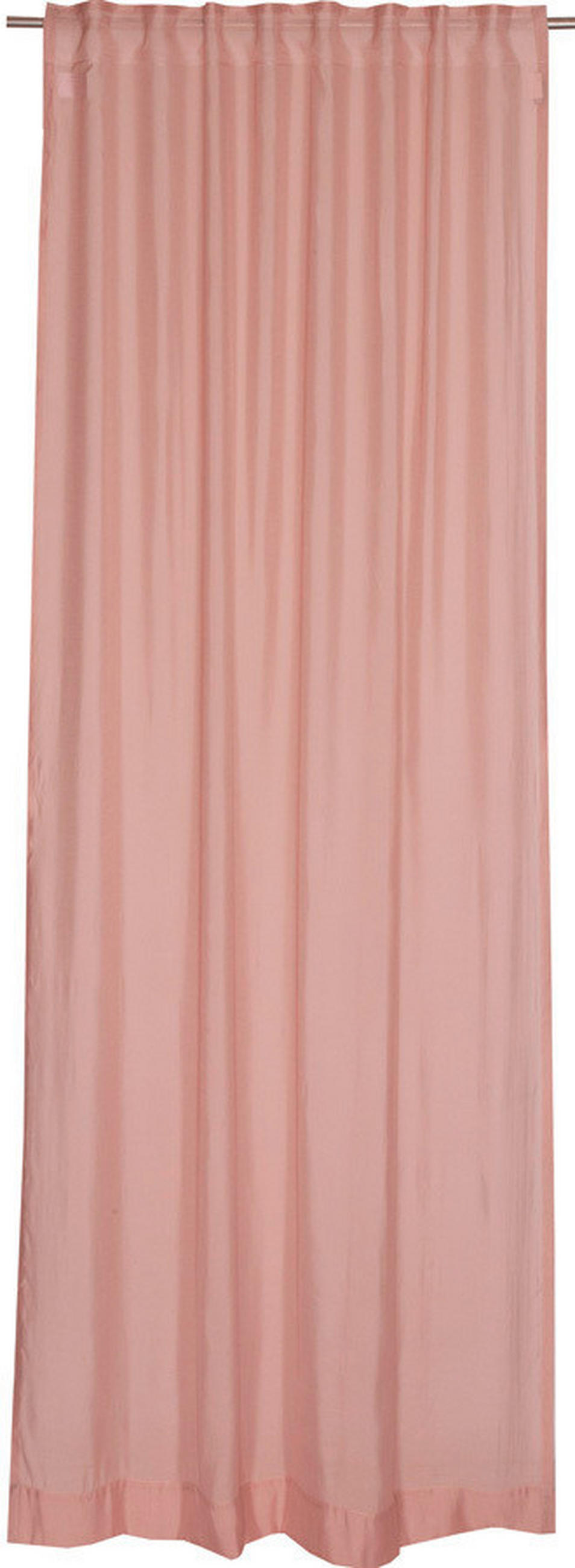 FERTIGVORHANG transparent  - Rosa, Basics, Textil (130/250cm) - Schöner Wohnen