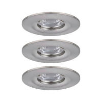 LED-DECKENLEUCHTE 6,5/6,5/3,5 cm   - Alufarben, Basics, Metall (6,5/6,5/3,5cm) - Paulmann
