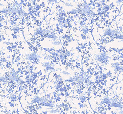 Xora Fototapete Weiß, Blau 300x280 cm