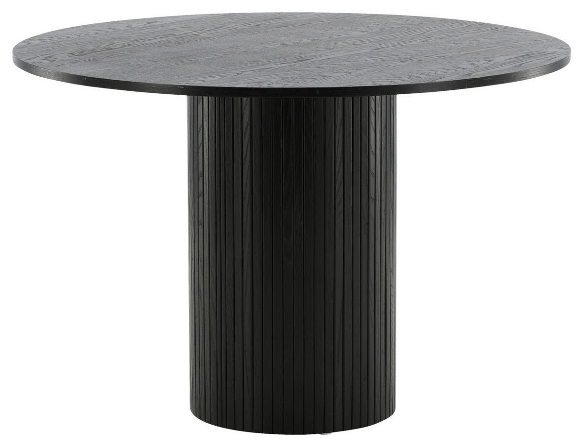 ESSTISCH in Holzwerkstoff 110/110/75 cm  - Schwarz, Design, Holzwerkstoff (110/110/75cm) - Livetastic