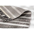 WEBTEPPICH 80/150 cm Grau, Weiß  - Weiß/Grau, Design (80/150cm) - Novel