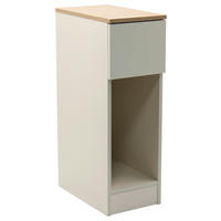 NACHTSCHRANK 19,6/60/33 cm, Kaschmir, Eiche Artisan,  - Kaschmir/Eiche Artisan, Basics, Holzwerkstoff (19,6/60/33cm) - Boxxx