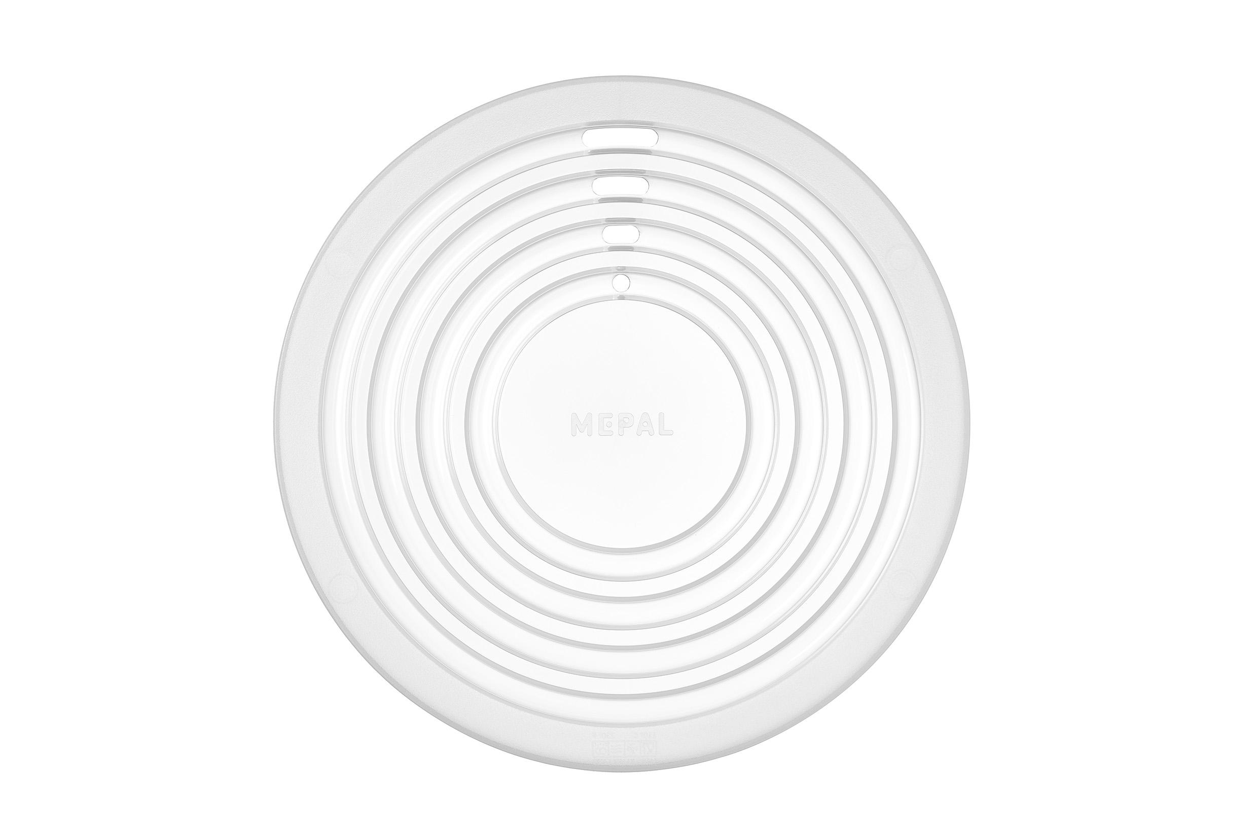 MIKROWELLENDECKEL  - Transparent, Basics, Kunststoff (243/240/13cm) - Mepal