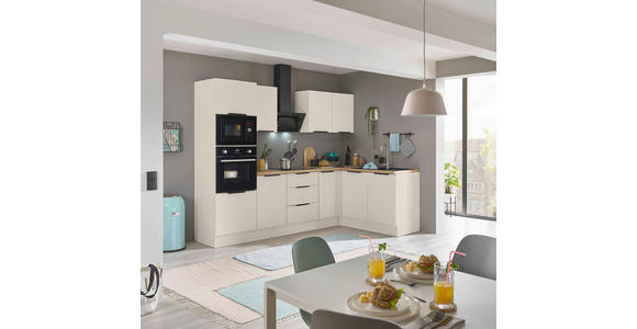 ECKKÜCHE 270/165 cm  in Kaschmir  - Kaschmir/Schwarz, Basics, Holzwerkstoff/Metall (270/165cm) - Xora