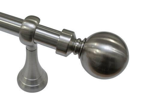 KARNIŠA VODILICA boja nerđajućeg čelika, metal - boja nerđajućeg čelika, Konvencionalno, metal (200 cm) - Gardinia