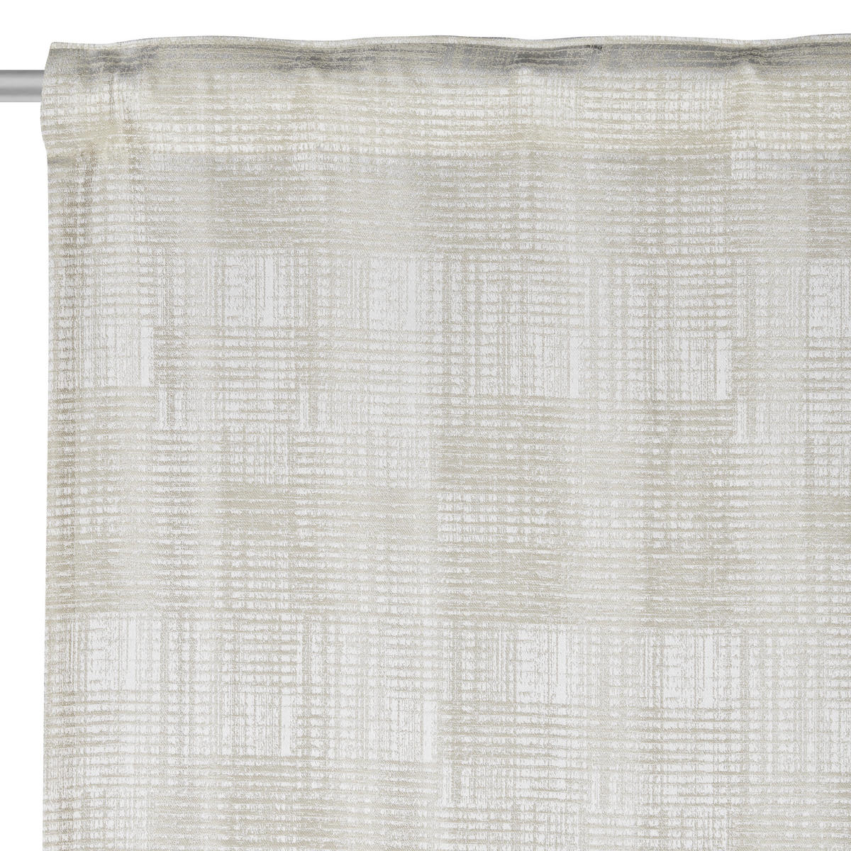 KÉSZFÜGGÖNY részben fényzáró  - natúr, Konventionell, textil (140/245cm) - Esposa
