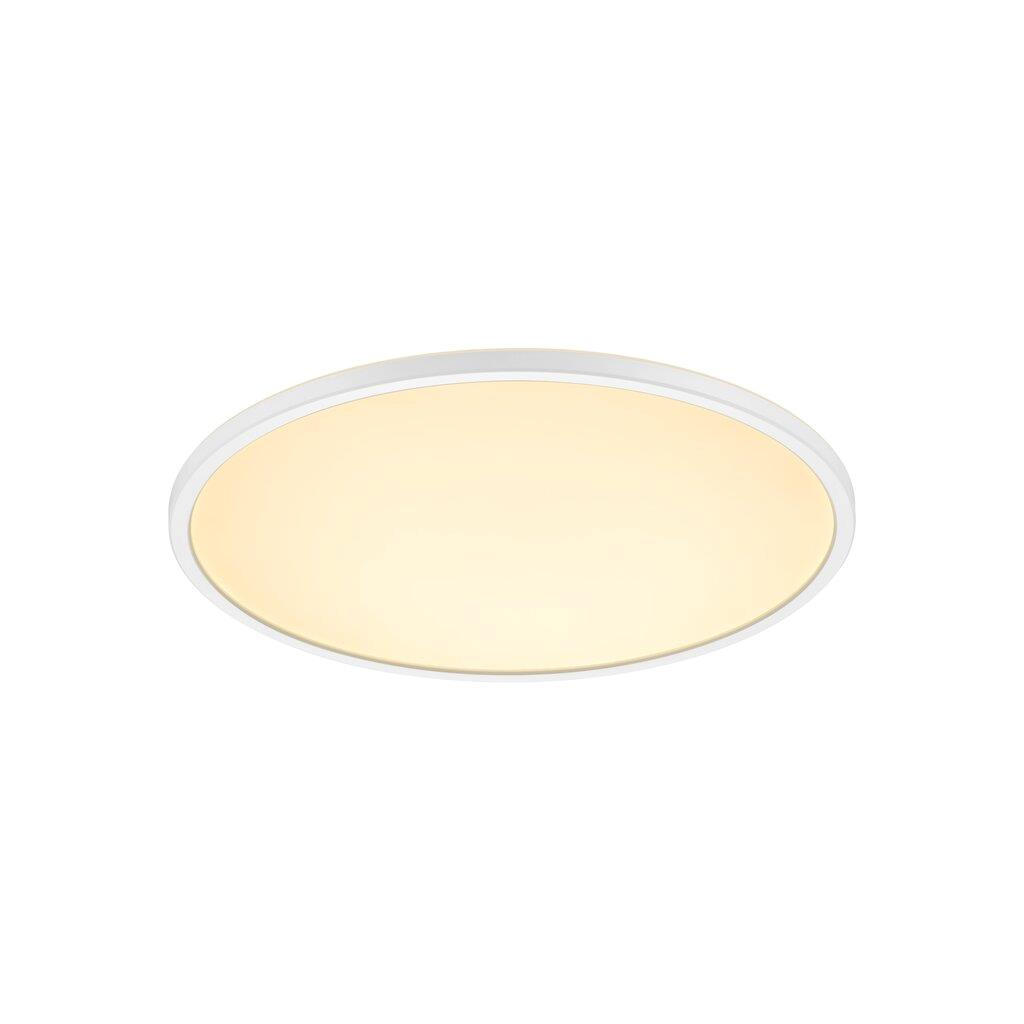 DECKENLEUCHTE  42,4/2,3 cm    - Weiß, KONVENTIONELL, Kunststoff (42,4/2,3cm) - Nordlux