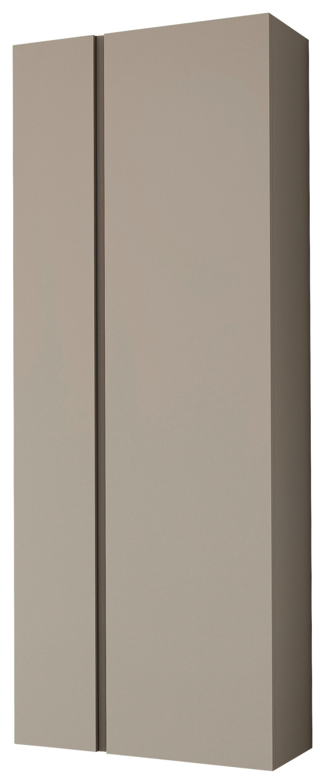 GARDEROBENSCHRANK 60/165/33 cm  - Taupe, Design (60/165/33cm) - Moderano
