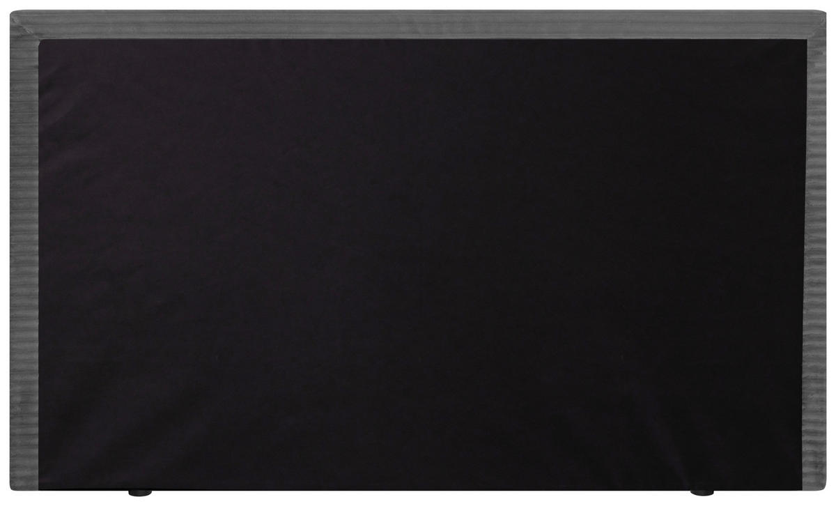 BOXBETT 140/200 cm  in Grau  - Schwarz/Grau, Trend, Kunststoff/Textil (140/200cm) - Boxxx