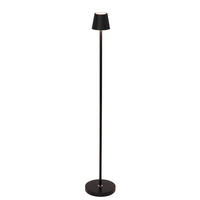 PODNA PUNJIVA SVJETILJKA Seattle  - crna, Konvencionalno, metal (20/117cm) - Novel