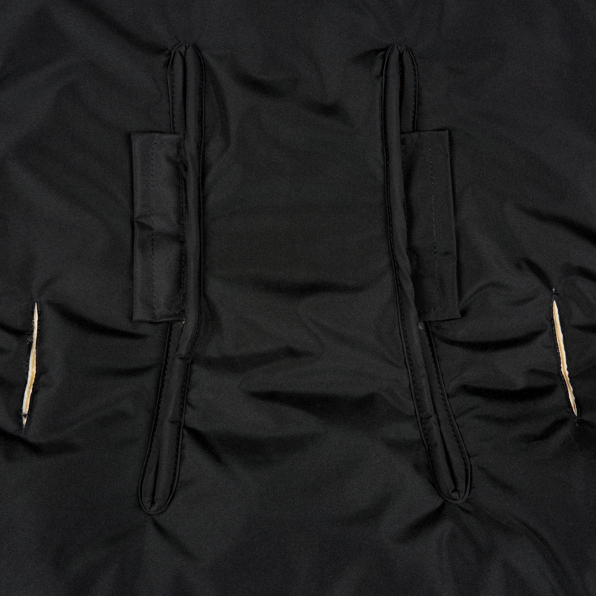 FELLSACK  - Creme/Schwarz, Basics, Textil (49/100cm) - Jimmylee