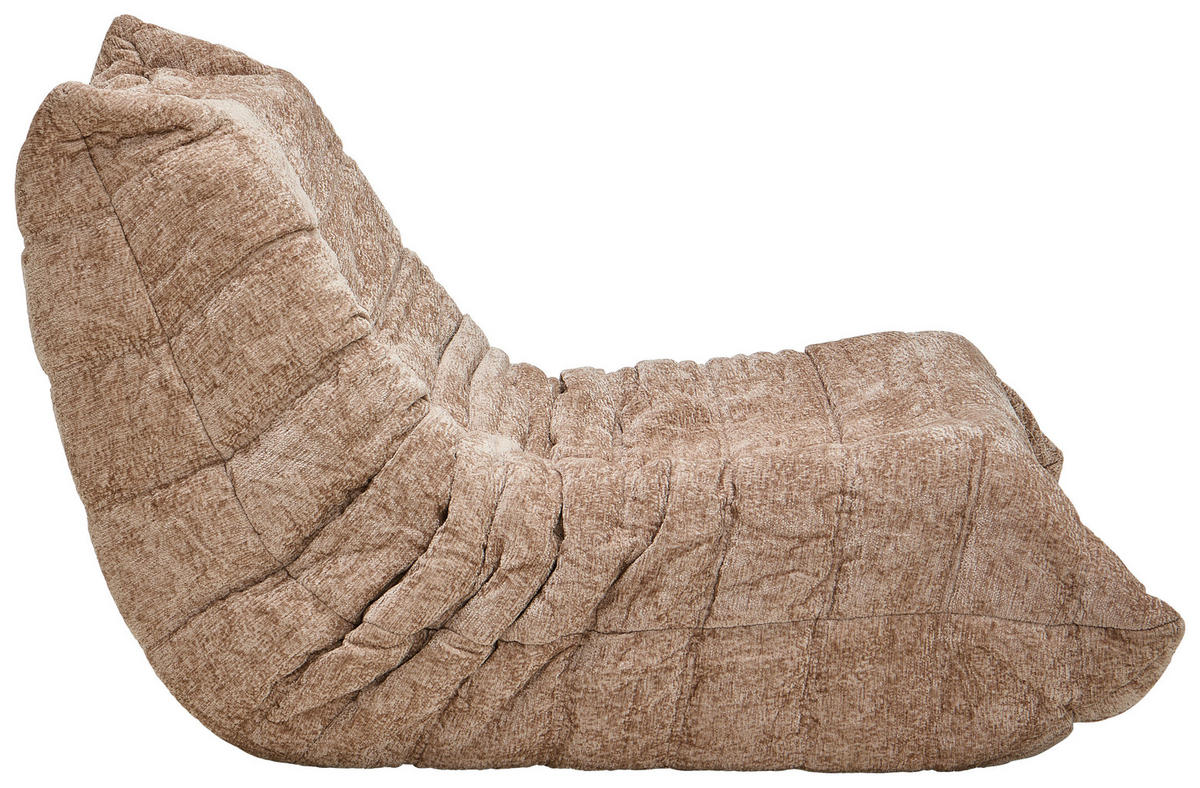 SESSEL in Chenille Hellbraun  - Hellbraun, Trend, Textil (82/70/105cm) - Livetastic