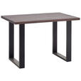 BARTISCH in Holz, Metall 160/100/95 cm   - Eichefarben/Anthrazit, Design, Holz/Metall (160/100/95cm) - Novel