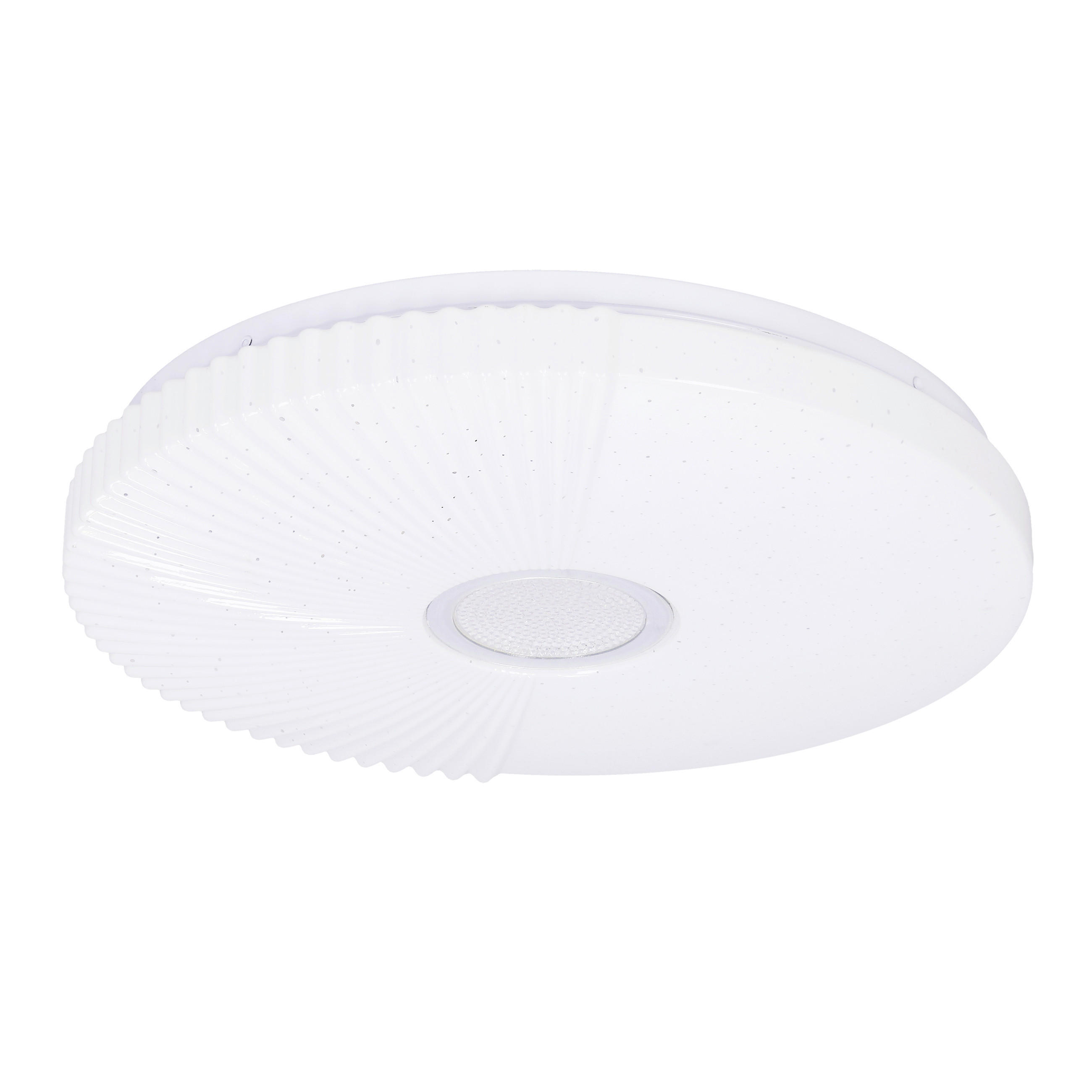 LED-DECKENLEUCHTE 38/38/6 cm   - Weiß, KONVENTIONELL, Kunststoff/Metall (38/38/6cm)